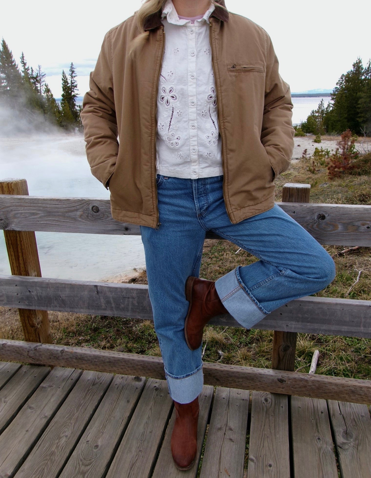 Fall western chic fashion! Wore this in Yellowstone National Park - can be dressed up or dressed down for your activitiess

#LTKTravel #LTKStyleTip #LTKSeasonal