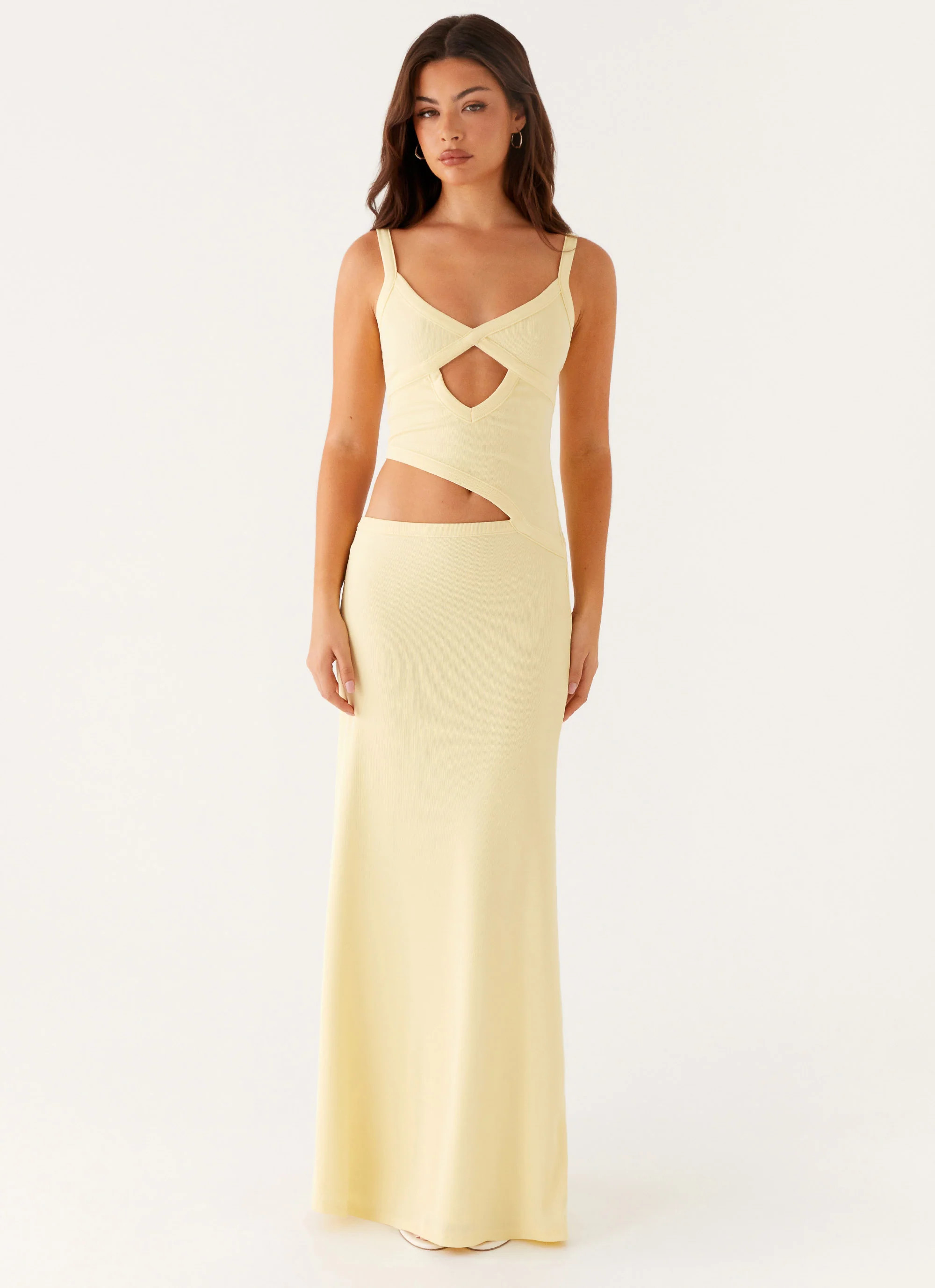 Jocelyn Maxi Dress - Yellow | Peppermayo (Global)