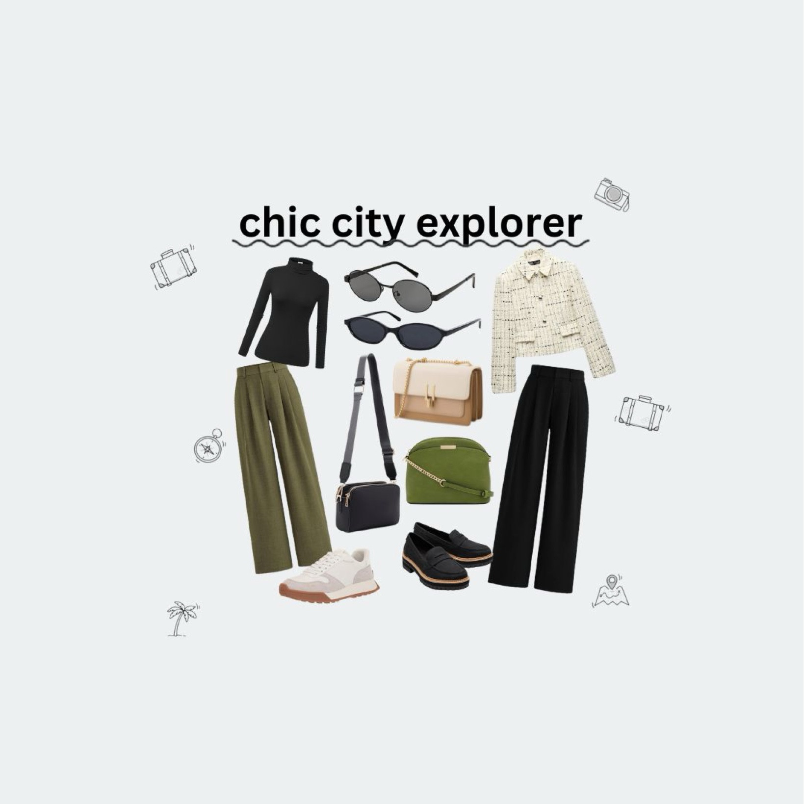 The Chic City Explorer Traveler