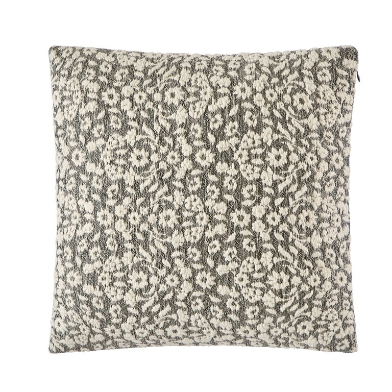 Better Homes and Gardens Ivory Burned Blooms Pillow, 20"x20" | Walmart (US)