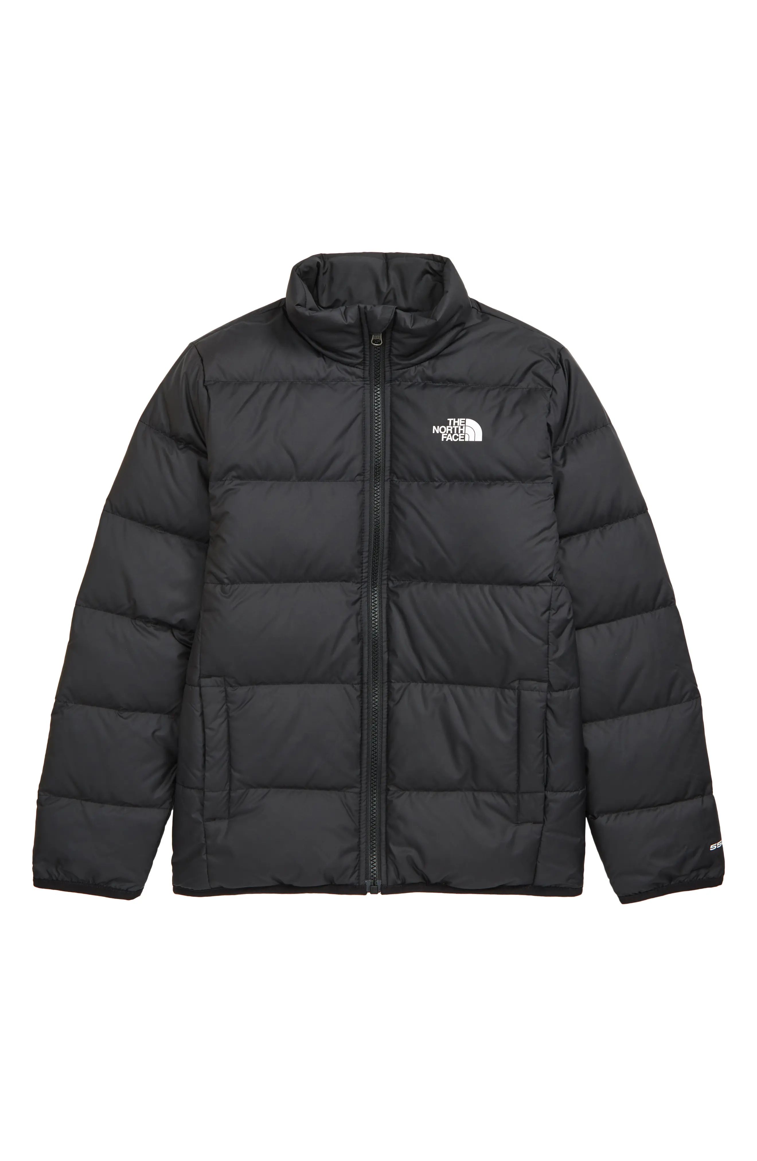 Boy's The North Face Kids' Andes Reversible Water Repellent 550 Fill Power Down Puffer Jacket, Size  | Nordstrom
