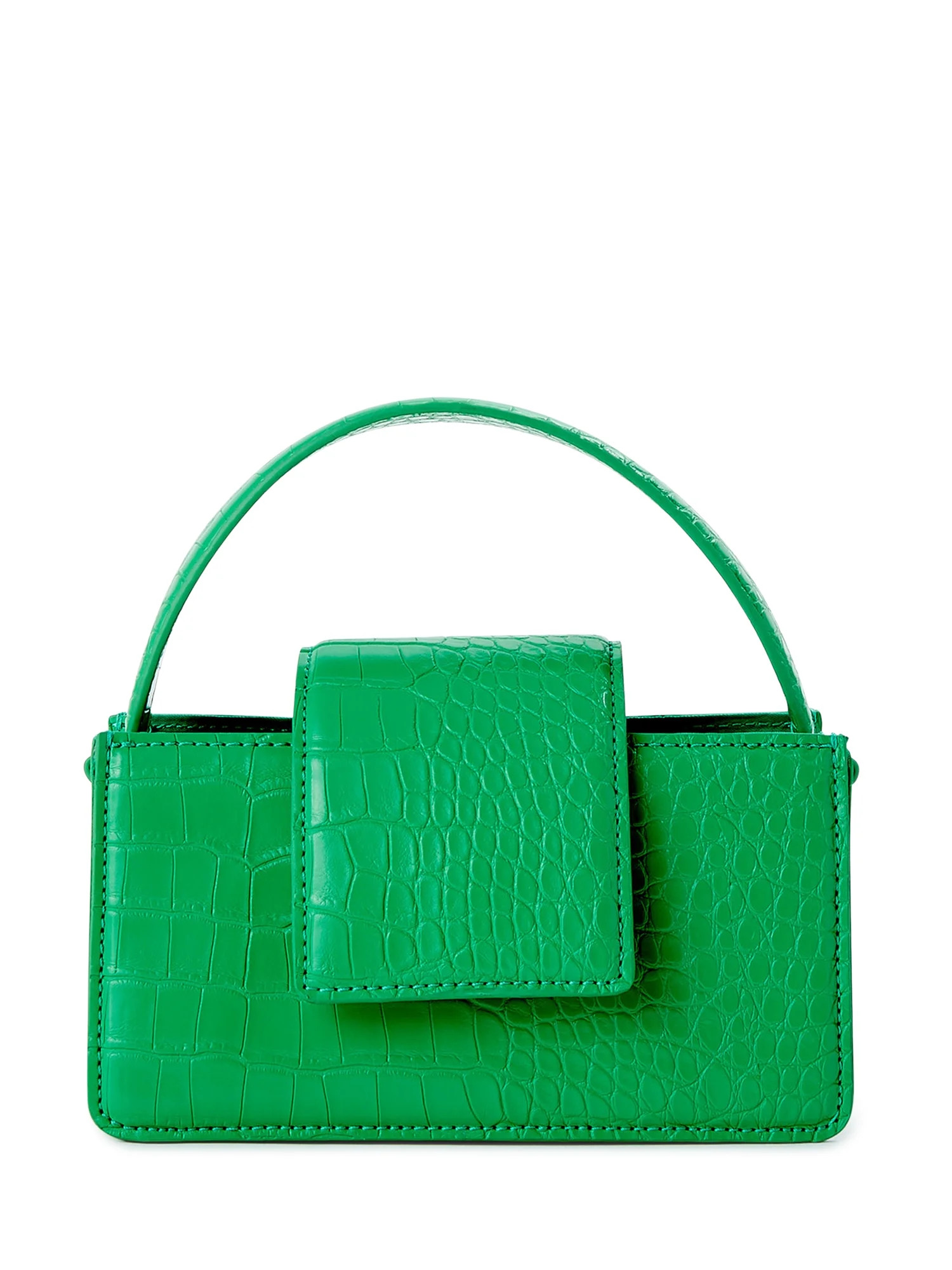 No Boundaries Contemporary Top Handle Crossbody Bag | Walmart (US)