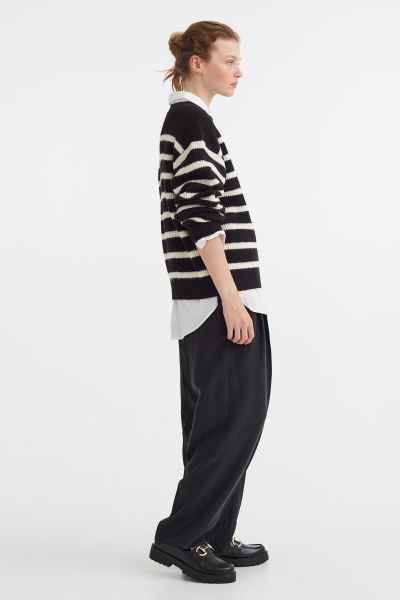 Rib-knit jumper | H&M (UK, MY, IN, SG, PH, TW, HK)