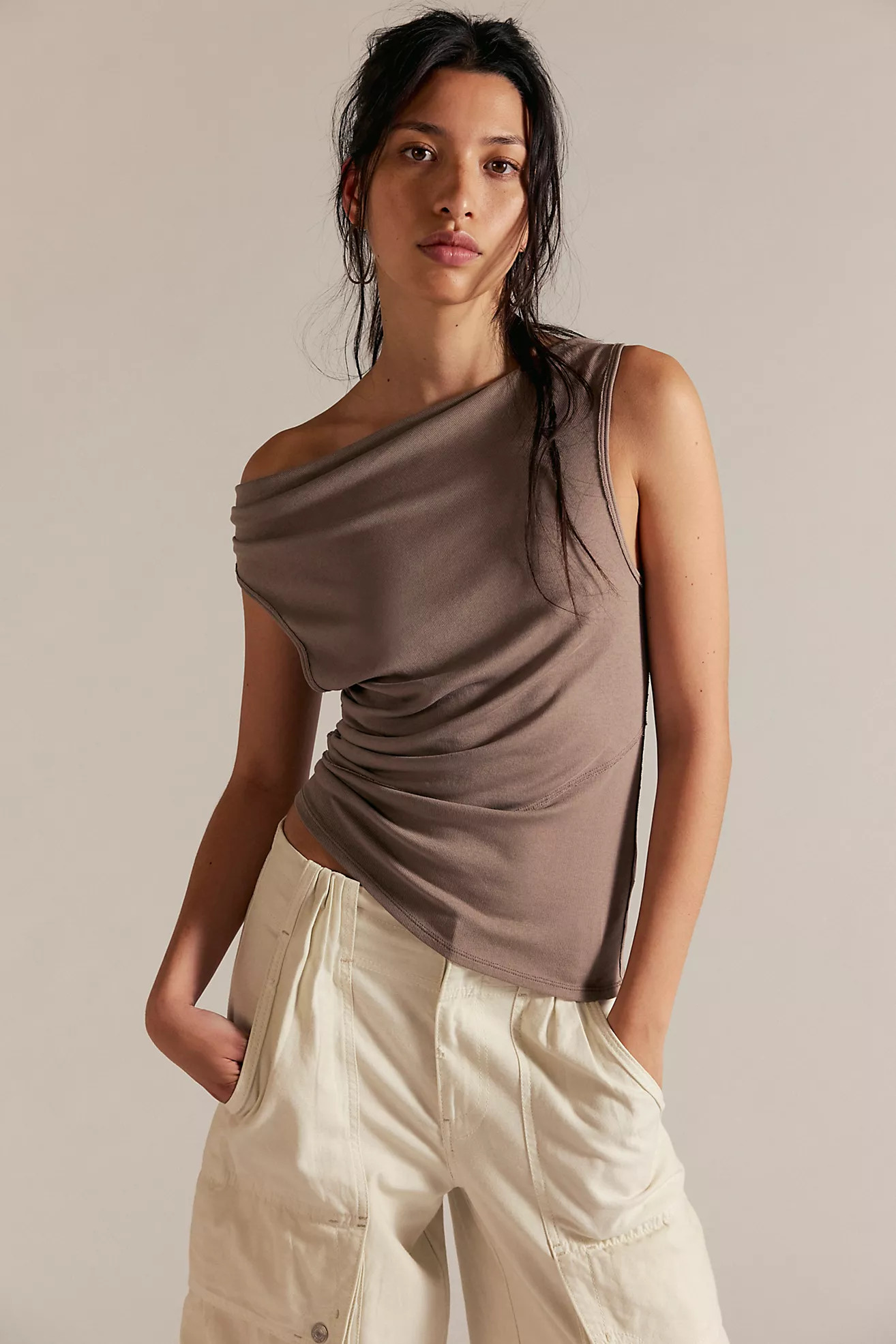 We The Free Lola Asymmetrical Hem Tank Top | Free People (Global - UK&FR Excluded)