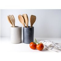 Concrete Utensil Holder/Wine Chiller Decor | Etsy (US)