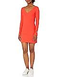 PUMA Women's Classics Ribbed Bodycon Dress, Poppy Red, Medium | Amazon (US)