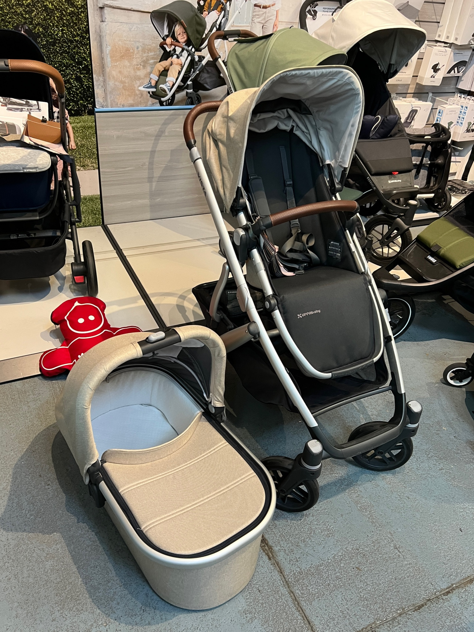 Trying some baby strollers out!
Currently living the UppaBaby Vista V2 in beige colour.
So easy to fold and drive and comes with the bassinet for newborns 👶🏼 
// #babyregistry #babylist #babyproducts #babyfavourites #stroller #nursery #pregnacy

#LTKfamily #LTKbump #LTKCyberweek