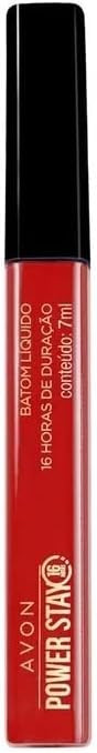 Batom líquido Vermelhaço power stay avon | Amazon (BR)