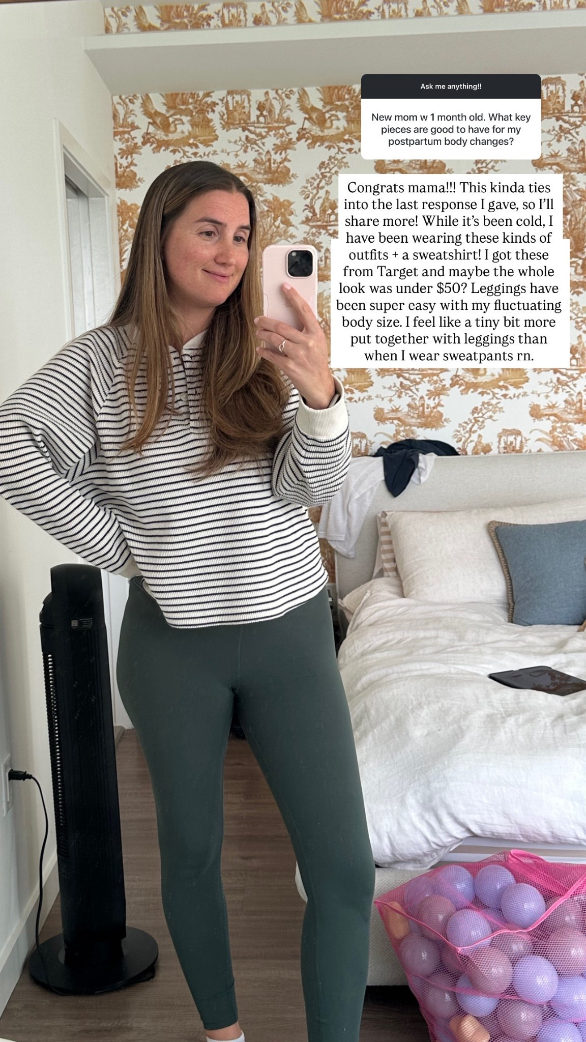 Everyday outfit for cooler days! Originally got both at Target, but found lower priced sweater at Kohls!

#LTKgrwm #LTKmomlife #LTKmorningroutine