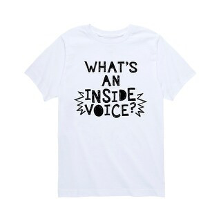 Inside Voice - Toddler Short Sleeve Tee (White - 4T) | Bed Bath & Beyond