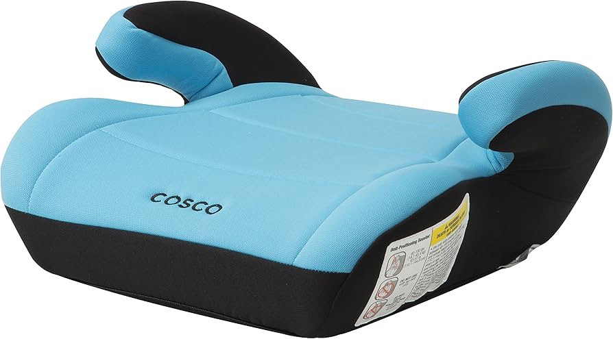 Cosco Topside Booster Car Seat - Easy to Move, Lightweight Design, Turquoise | Amazon (US)