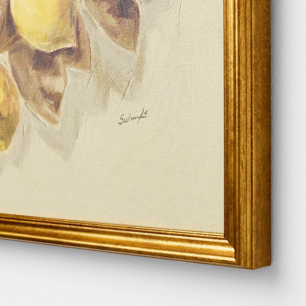 16"x20" Lemons Vintage Framed Wall Art - Threshold™ designed with Studio McGee | Target