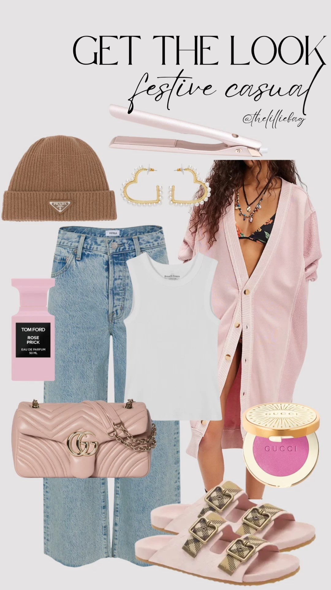 Get the look festive casual! 💞 

Winter outfit. Winter style. Winter denim. Spring style. Valentine’s Day. Designer. Cardigan. 

#LTKValentine #LTKSeasonal #LTKootd