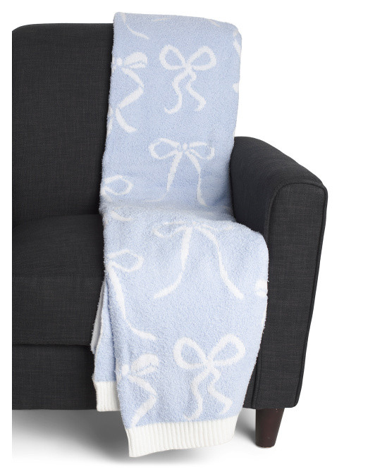 Beautiful Bows High Low Throw | TJ Maxx