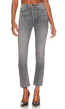 MOTHER The Pixie Dazzler Ankle Fray in Digging Up Dirt from Revolve.com | Revolve Clothing (Global)