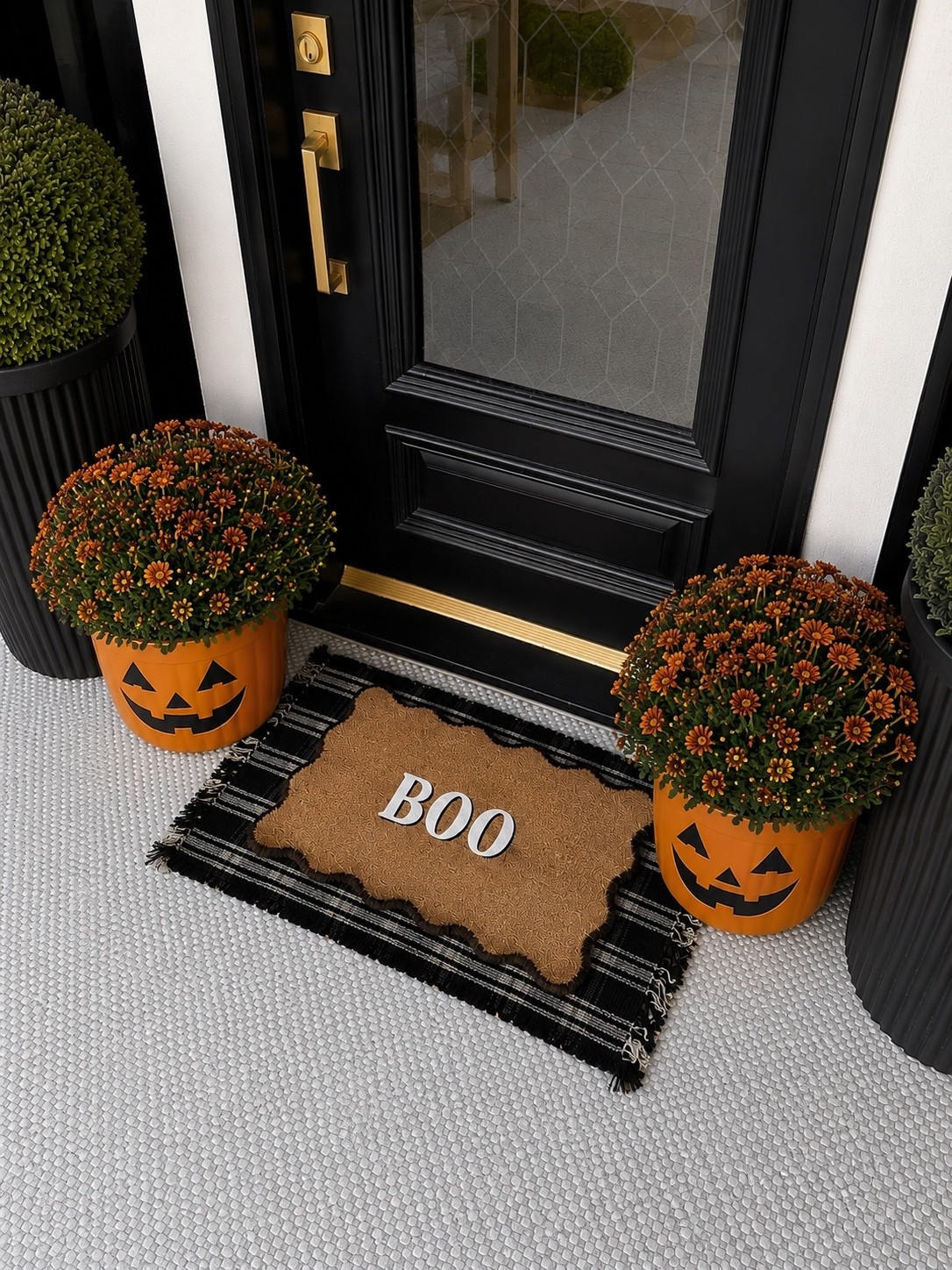 Use the $5 XL @Target pumpkin buckets for mums!