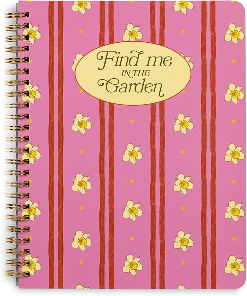 ban.do Rough Draft Mini Spiral Notebook with Saying, 9" x 7" with Quote, Pockets, and 160 Lined P... | Amazon (US)