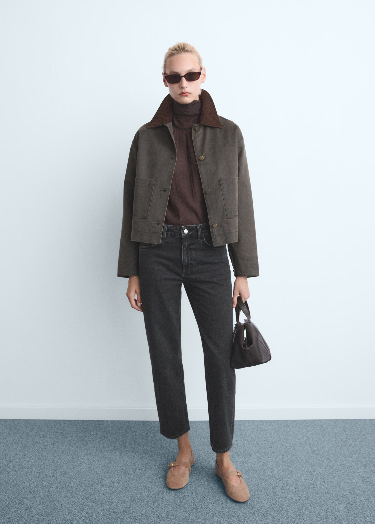 Mid-rise straight jeans - Women | MANGO USA | Mango (US/MX/AU)