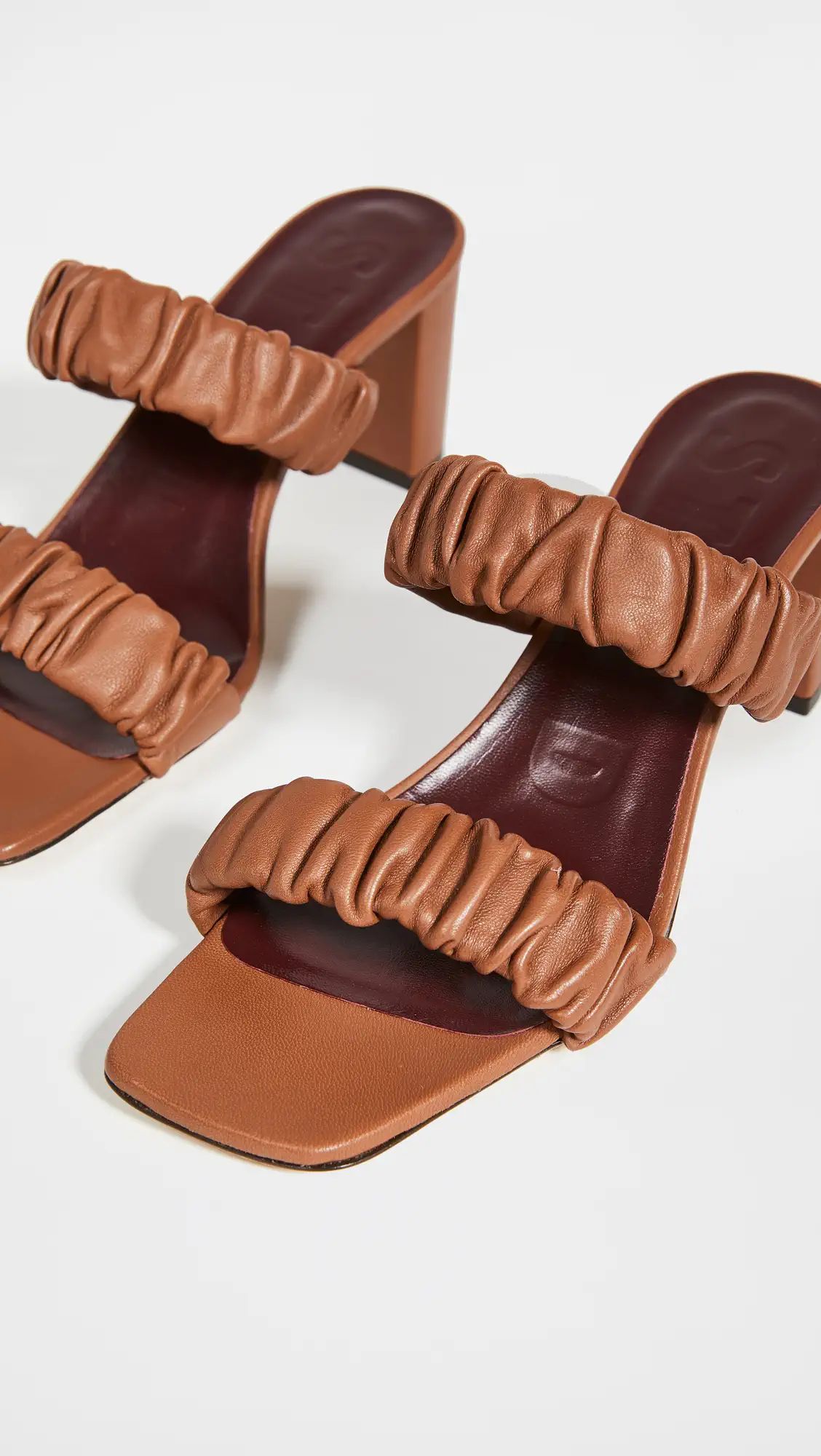 Frankie Ruched Sandal | Shopbop