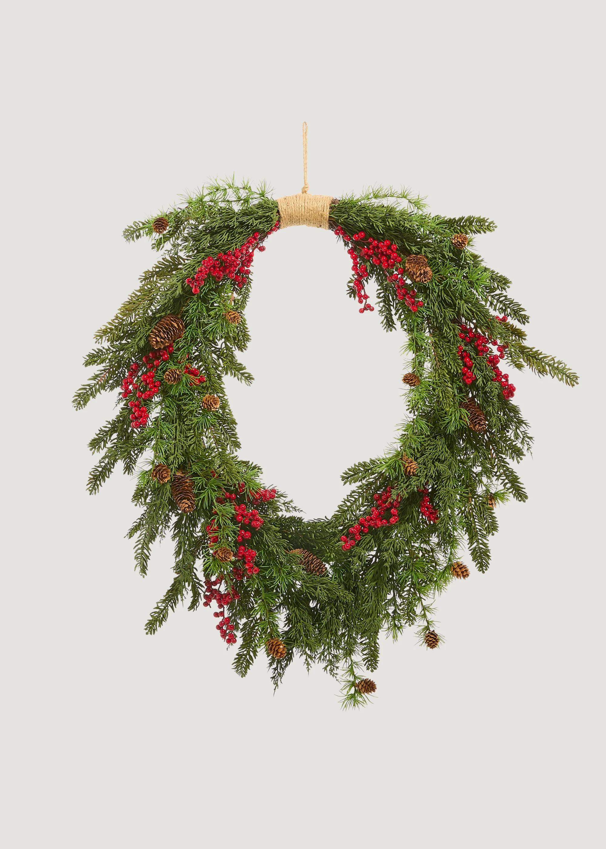 Large Cedar Wreath | Best Fake Christmas Wreaths at Afloral | Afloral