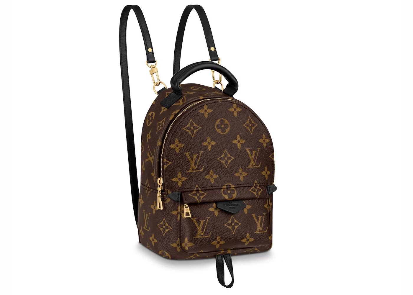 Louis Vuitton Palm Springs Monogram (Updated Zipper) Mini Brown  in Coated Canvas/Calfskin with G... | StockX