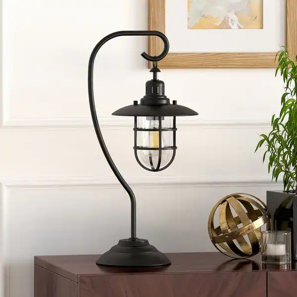 Carbon Loft Ecthelion Nautical Lantern-style Table Lamp | Bed Bath & Beyond