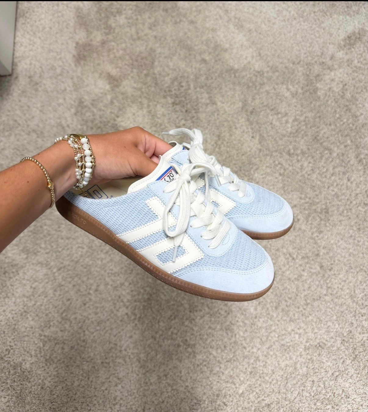 These blue slip-on sneakers from Anthropologie are such a fun everyday shoe. I love the pop of color, and they’re easy to pair with dresses, shorts, or denim all summer long.

#LTKdayinmylife #LTKgrwm #LTKootd