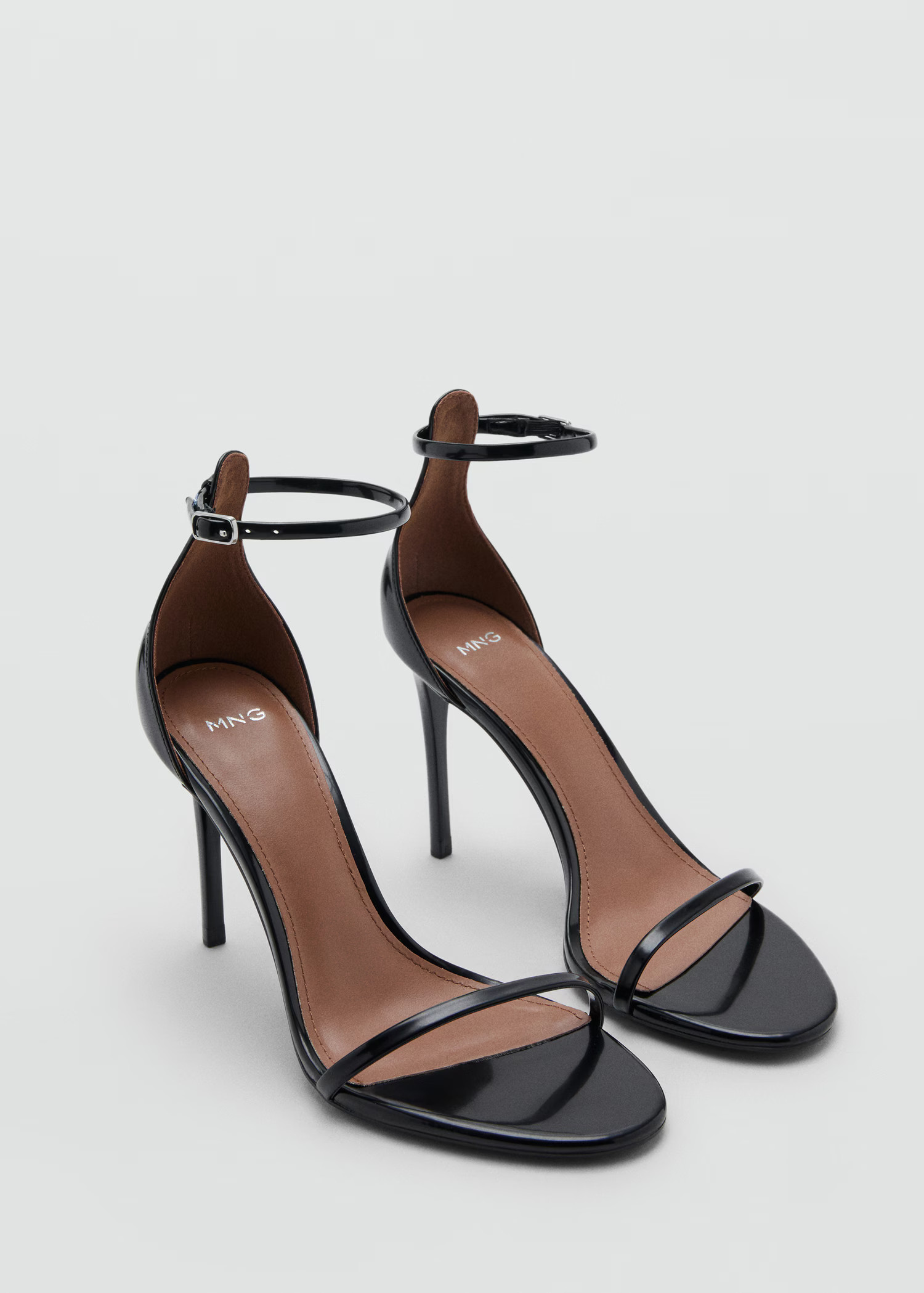 Strappy heeled sandals - Women | MANGO USA | Mango (US/MX/AU)