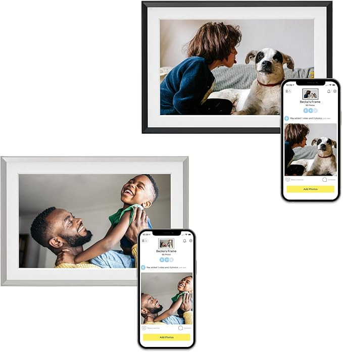 Aura Carver 10.1" WiFi Digital Picture Frame | The Best Digital Frame for Gifting | Send Photos f... | Amazon (US)