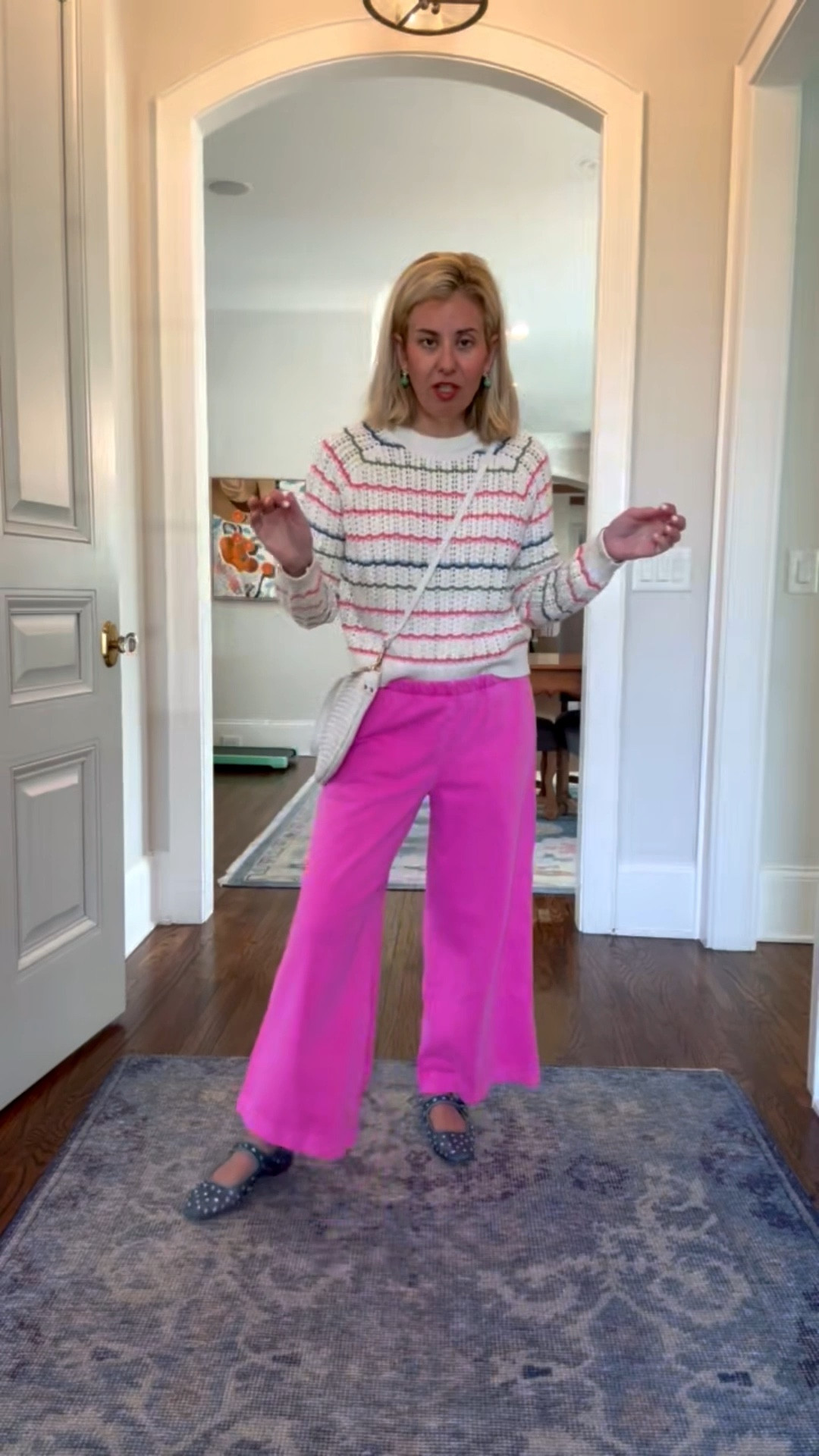 Give me all the stripes this spring! Y’all are loving these pants and I know why! Gap is having their Friends & Family sale so go grab these pants now. I’m wearing xs in sweater & pants and 7 in shoes (I size 1 down). 

#LTKSpringSale #LTKspring #LTKdayinmylife