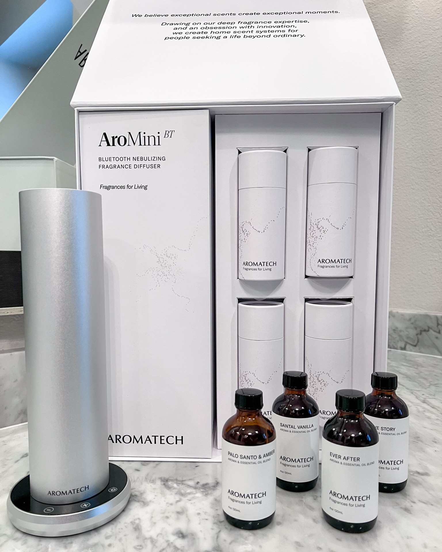 It was so hard to decide which fragrance was our favorite for our new AromaTech AroMini BT. And the best thing is the oil blends are certified by IFRA (The International Fragrance Association) for safe use for our family – including our doggies! #ad #aromatech

#LTKhome