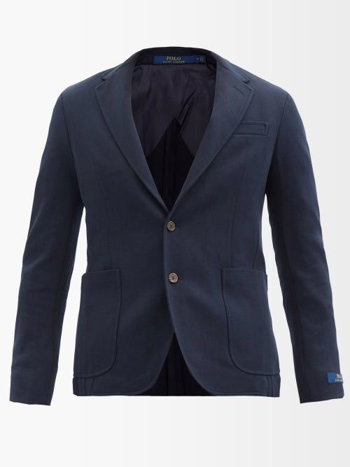 Polo Ralph Lauren - Single-breasted Technical Blazer - Mens - Navy | Matches (US)