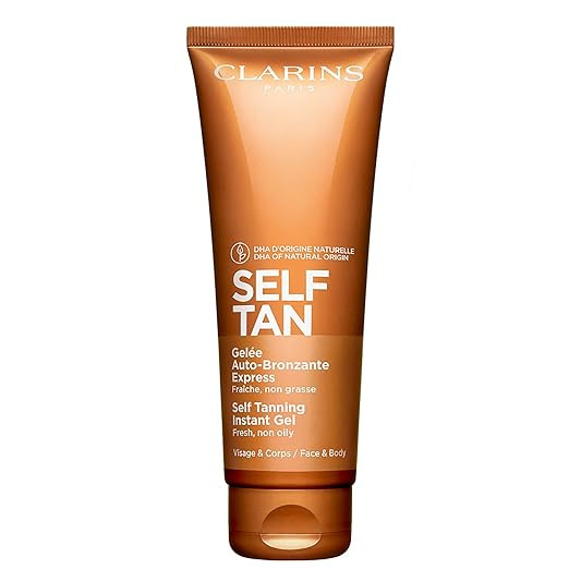 Clarins Self Tanning Tinted Gel | Self Tanner For Face and Body | Natural, Long-Lasting, Streak-F... | Amazon (US)