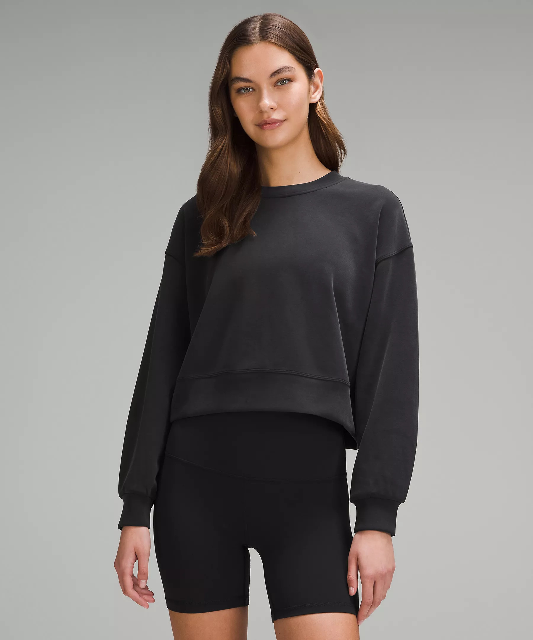Softstreme Perfectly Oversized Cropped Crew | lululemon (CA)