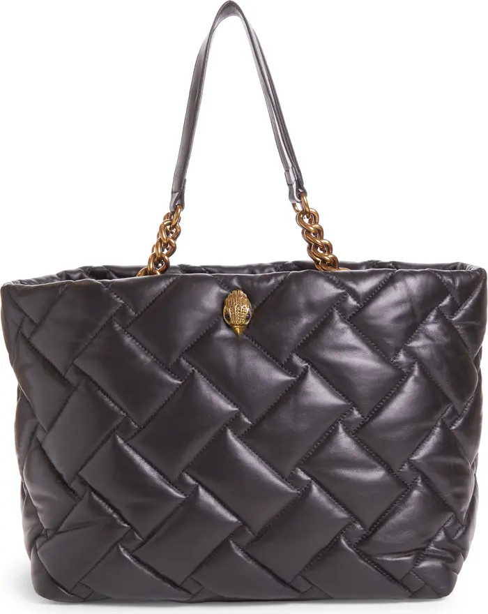 Kurt Geiger London Kensington Soft Quilted Leather Shopper | Nordstrom | Nordstrom