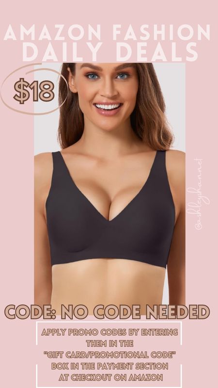 My Daily Fashion Amazon Deals ! 
Day: Wednesday March 20, 2024

The most comfortable and appealing bra for my larger chest ladies ! I love this bra!

🏃🏾‍♀️💨 These sell out pretty quickly!
 Just enter the code in Amazon checkout for the sale price.

☑️ Follow For Deals Weekly!
Also Follow on Instagram For Even More Daily Deals On Stories!l

#LTKsalealert #LTKfindsunder50 #LTKmidsize