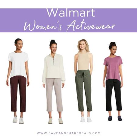 New activewear from Walmart!! ⁣
⁣
Y'all have been loving the golf pants we’ve shared recently and they’ve gone super fast any time there’s a drop! ⁣
⁣
Well I just found us some new very similar pants for even less!! Looser fit than yoga pants and would look so cute with a tank and denim jacket! ⁣
⁣
I have a feeling these will fly when word gets out! So good!! ⁣
