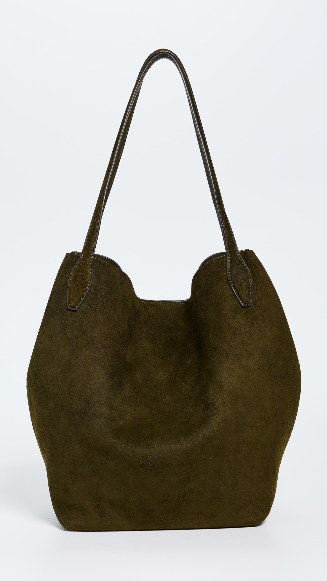 The Shopper Tote In Soft Grain Suede | Shopbop