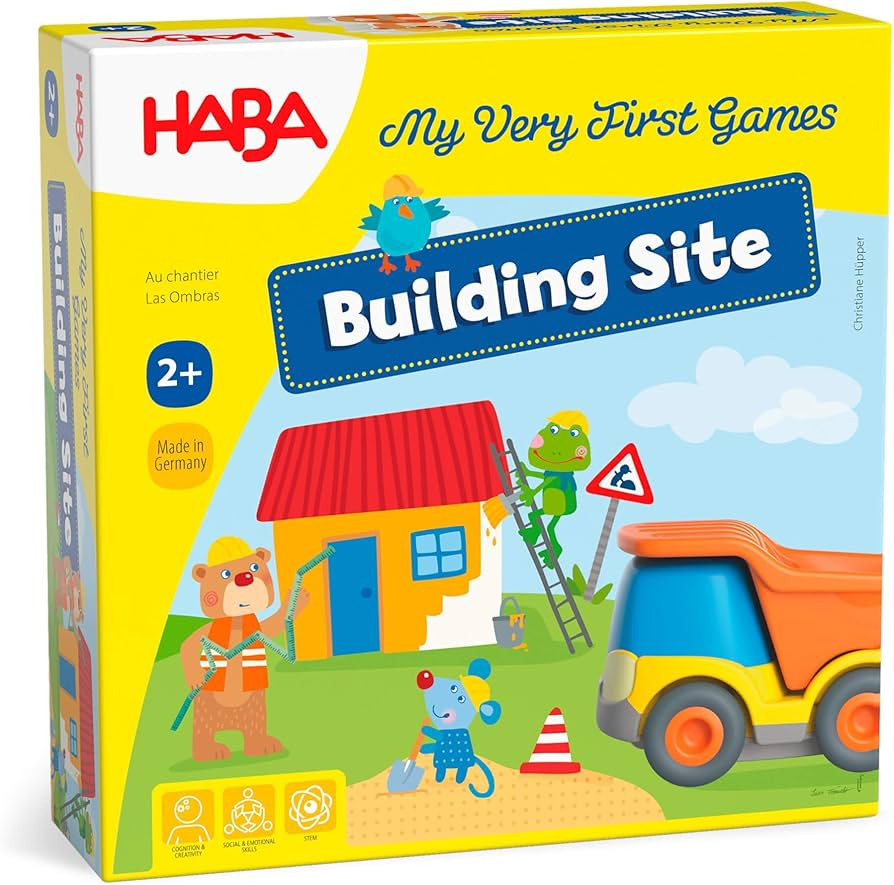 HABA My Very First Games Building Site, A Cooperative Learning Kids Game, Toddler Learning Activi... | Amazon (US)