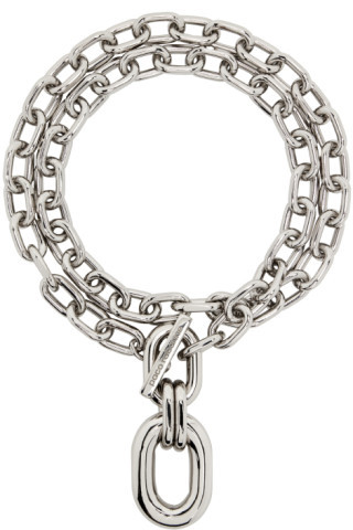 Paco Rabanne - Silver XL Link Necklace | SSENSE