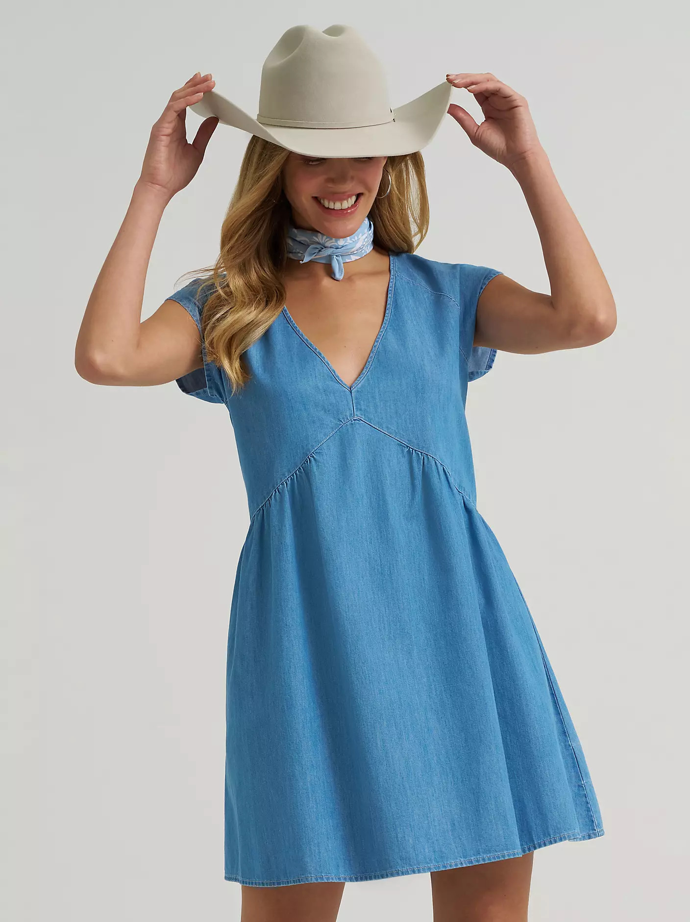 Women's Wrangler Denim Swing Dress | Wrangler