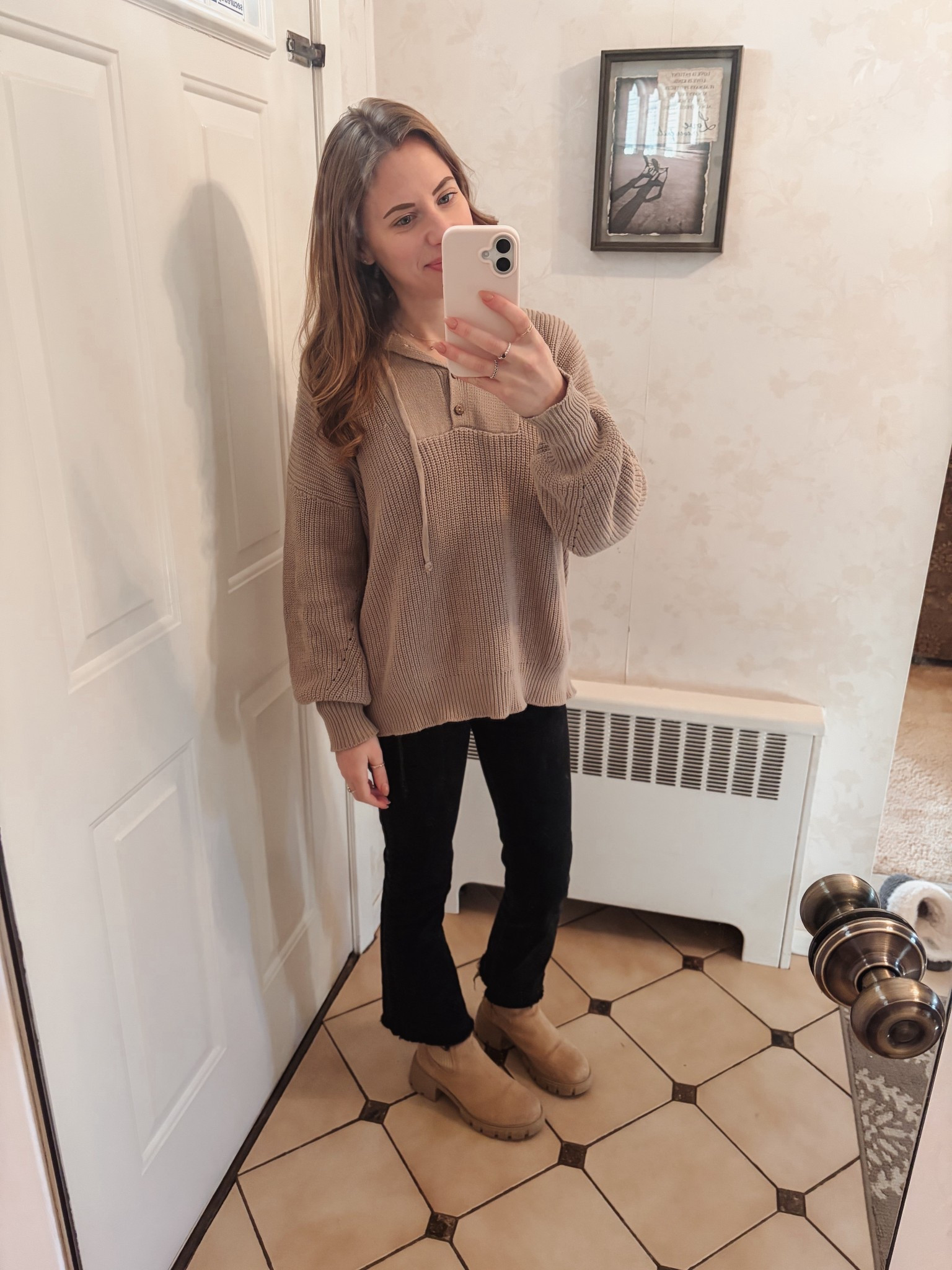 Mother black jeans & Amazon hooded sweater 🖤

#LTKdayinmylife #LTKSeasonal #LTKPetite