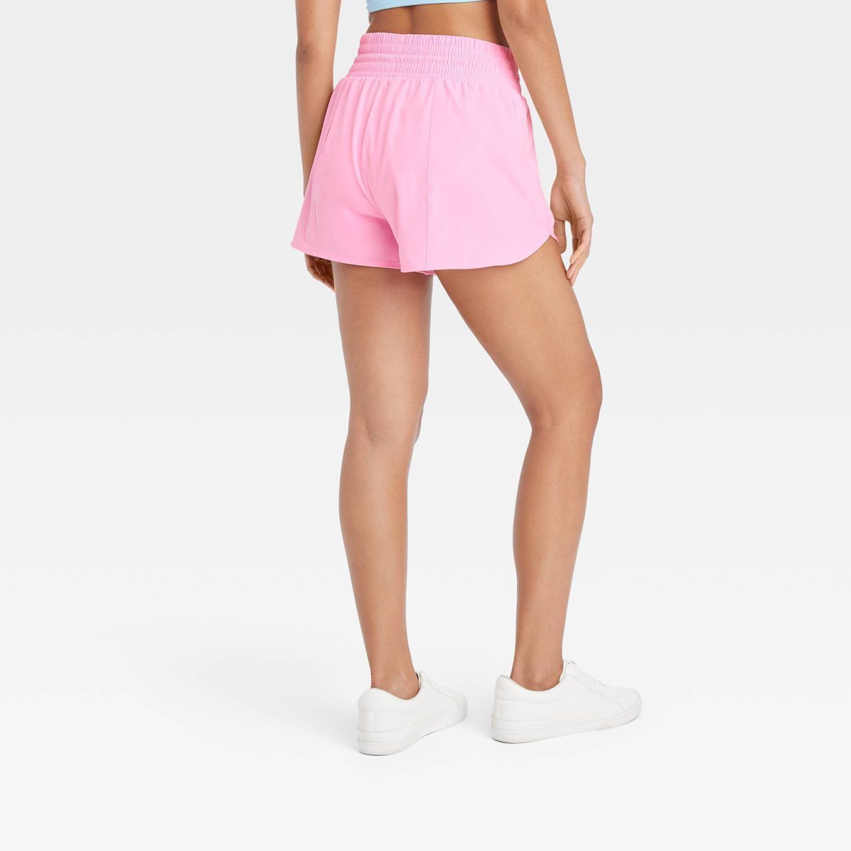 Women's Flex Woven High-Rise Shorts 3" - All In Motion™ | Target