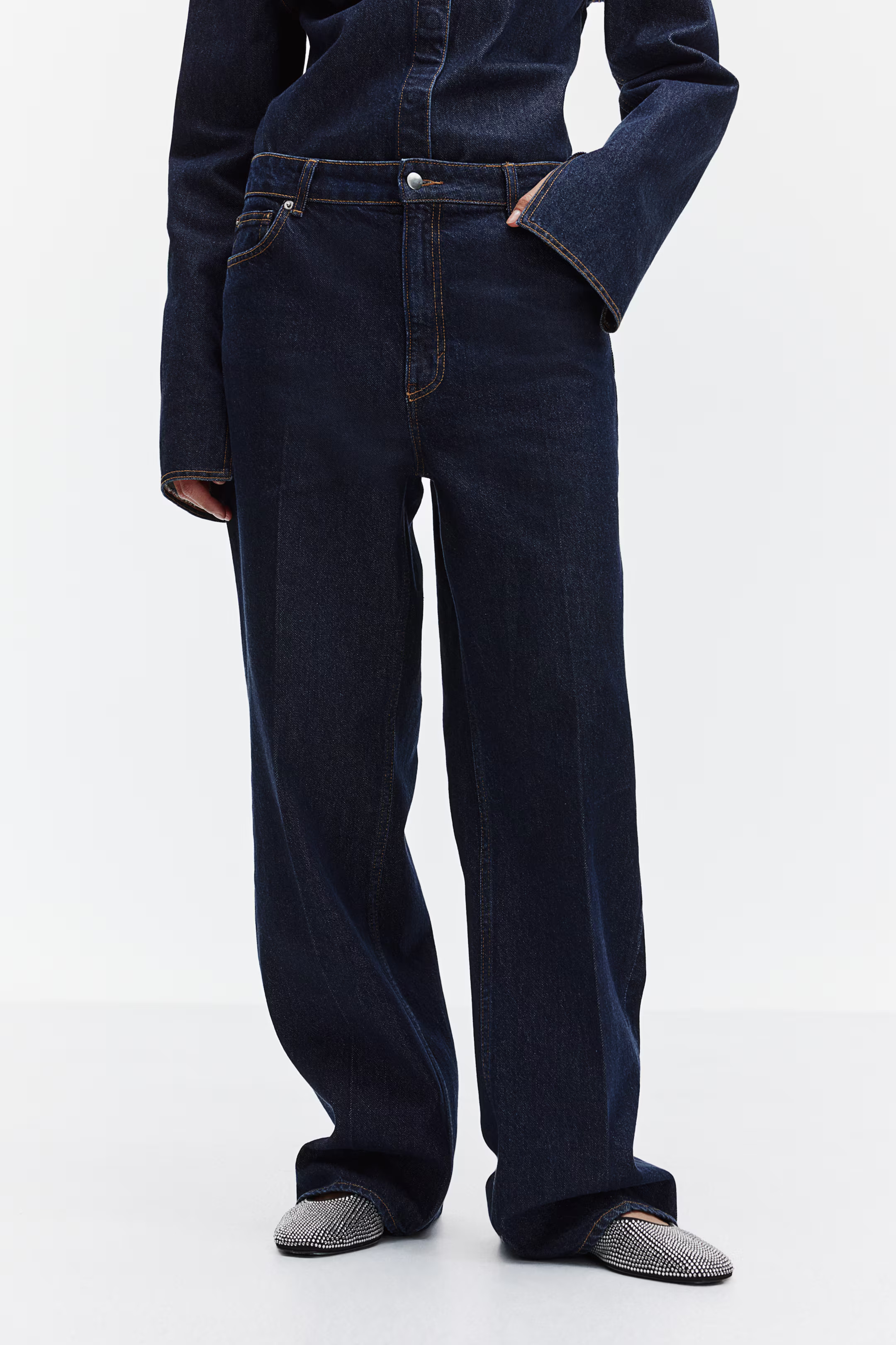 Crease Leg Jeans | H&M (AU)