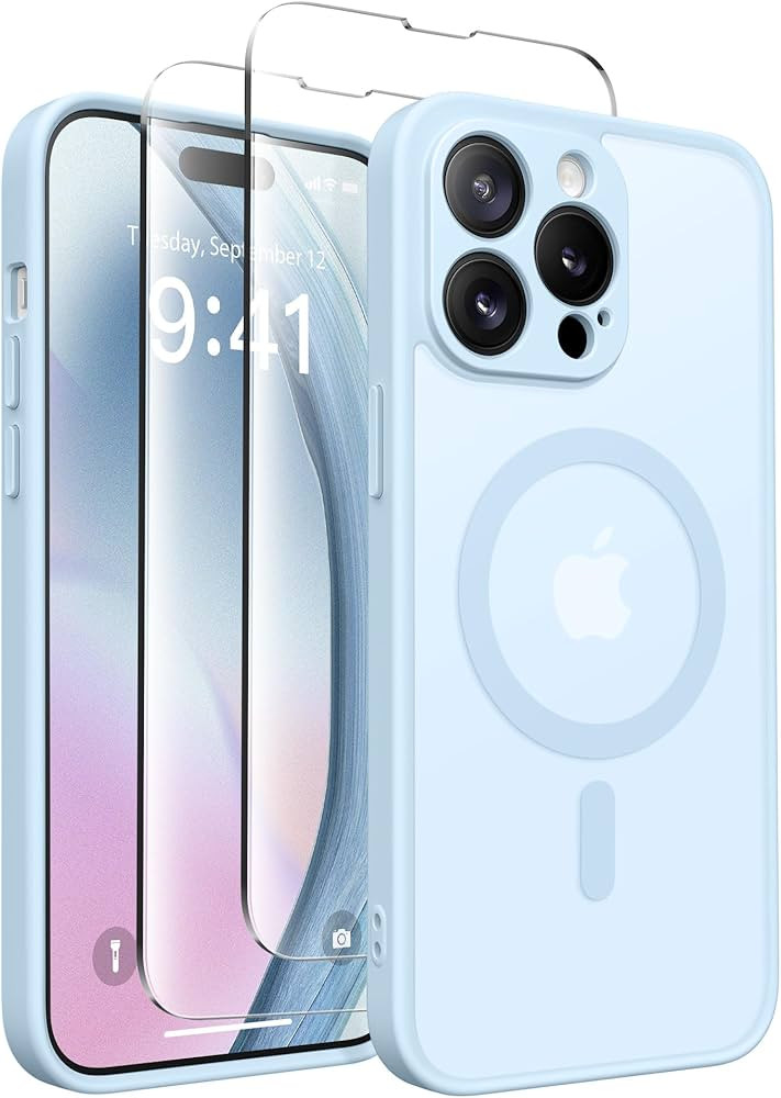 CAPRARO Magnetic for iPhone 14 Pro Max Case, [Compatible with MagSafe] [Full Camera Protection] S... | Amazon (US)