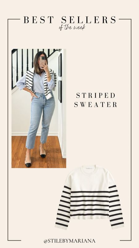 Spring style
Striped sweater! I sized up to a medium! Love this sweater! Perfect light layer for spring

#LTKstyletip #LTKfindsunder100 #LTKfindsunder50