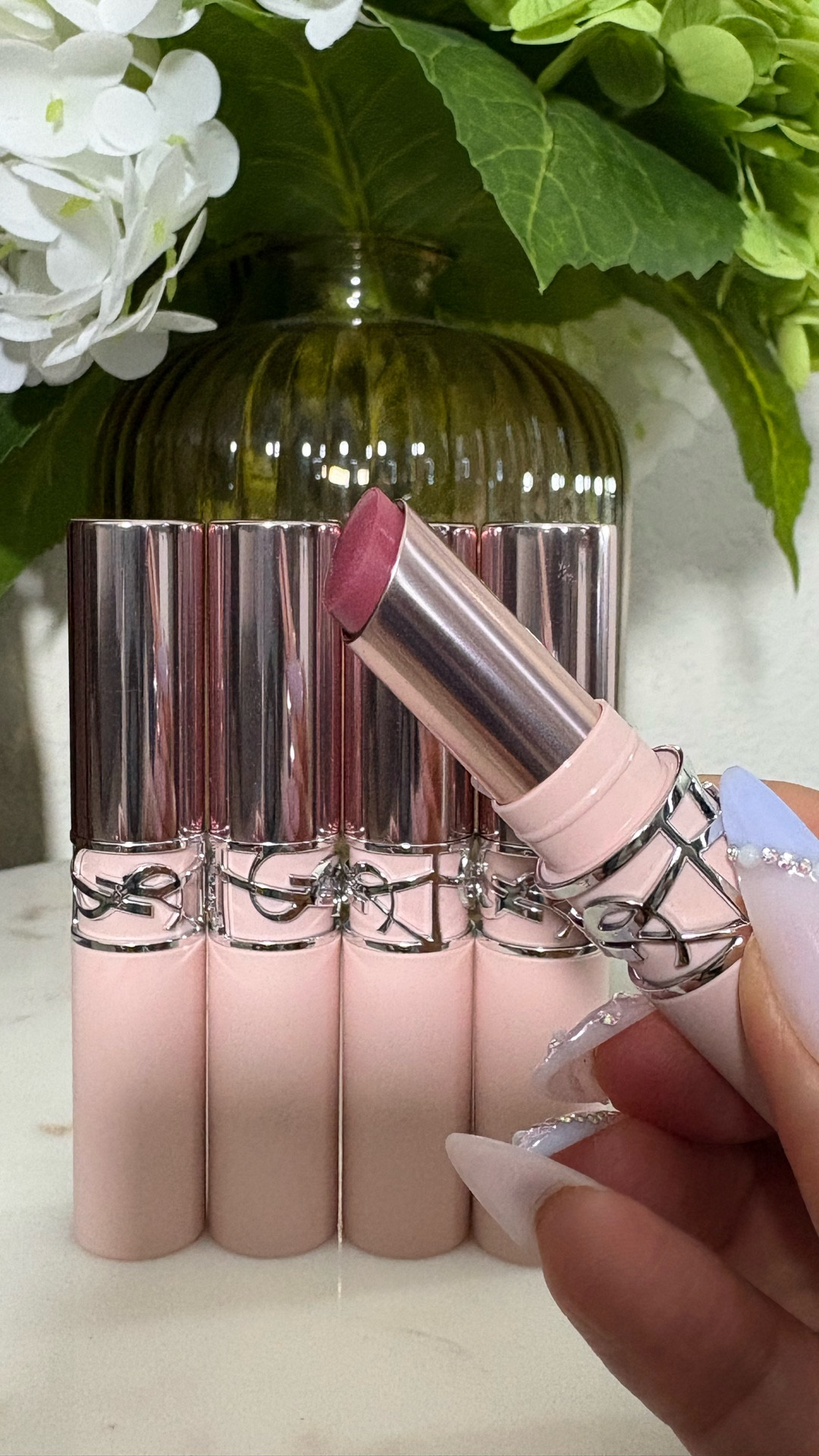 Unboxing something new new from  @yslbeauty💄✨

The YSL Loveshine Lip Blusher just landed and I’m already obsessed 😍 Sheer, soft-blur color with that balmy feel AND up to 24h hydration?? Say less.

Comes in 6 easy, wear-everywhere shades so you already know we’re finding a fave 👀

Available @Sephora 
Who’s trying this with me?? 💋 #YSLBeauty #LipBlusher #LoveNudeLipBlusher
