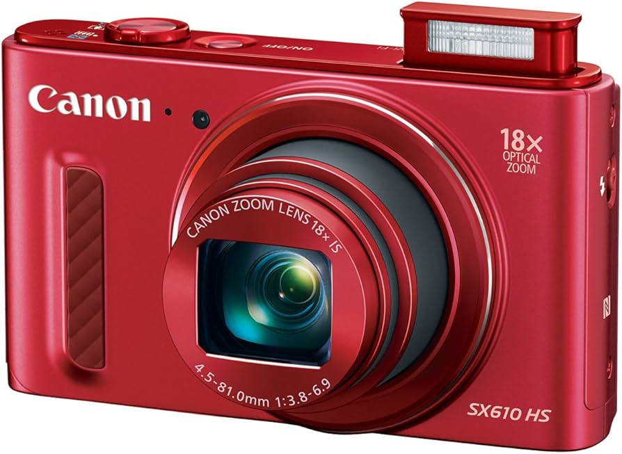 Canon PowerShot SX610 HS (Red) | Amazon (US)