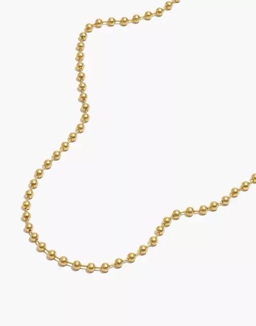 Ball Chain Necklace | Madewell