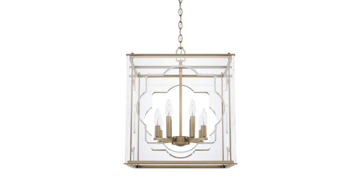 Capital Lighting 525681AD 8 Light 18" Wide | Build.com | Build.com, Inc.